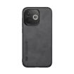 OPPO A5 Pro 5G Magnetic Leather Back Case (Dark Grey) - 2