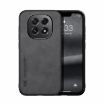 OPPO A5 5G Leather Magnetic Back Case - Dark Grey - 1