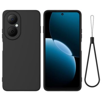 Huawei nova Y73 4G Black Silicone Dropproof Phone Case - 1