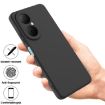 Huawei nova Y73 4G Black Silicone Dropproof Phone Case - 2
