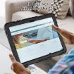 Galaxy Tab S10+/S9+/S9 FE+ Black Silicone Hybrid Protective Case - 5