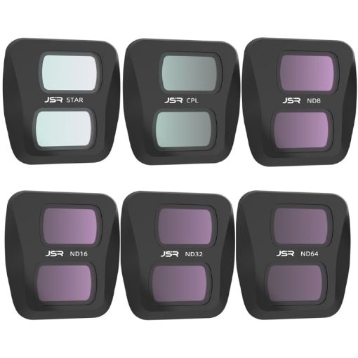 DJI Air 3 JSR KB Series Lens Filter: 6 in 1 STAR CPL ND - 1