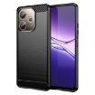 OPPO A5 Energy 5G Carbon Fiber TPU Phone Case (Black) - 1