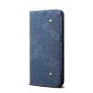 OPPO A5x 4G/5G Denim Texture Flip Leather Case - Blue - 2