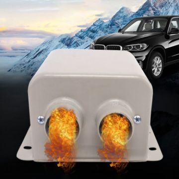 24V 800W Classic 2-hole Car Electric Heater Defroster - 1