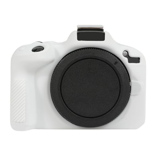 Canon EOS R50 White Soft Silicone Protective Case - 1