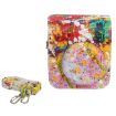FUJIFILM instax mini 12 Leather Case Bag with Strap, Abstract Painting - 5