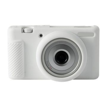 Sony ZV-1F/ZV1 M2 White Soft Silicone Protective Case - 1