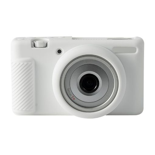 Sony ZV-1F/ZV1 M2 White Soft Silicone Protective Case - 1