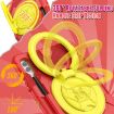 Samsung Galaxy Tab S9+/S10+ Spider Handle Silicone Case (Yellow Red) - 6