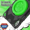 Samsung Galaxy Tab S9+/S10+ Black Green Spider Handle Case - 3