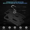 Samsung Galaxy A06 4G Shockproof TPU+PC Case with Holder Black - 3