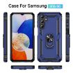 Samsung Galaxy A16 5G Shockproof Case with Holder (Blue) - 2