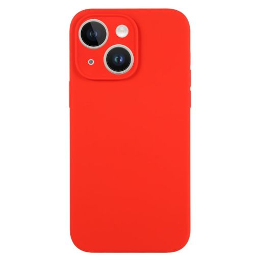 iPhone 14 Plus Red Liquid Silicone Fine Pore Case - 1