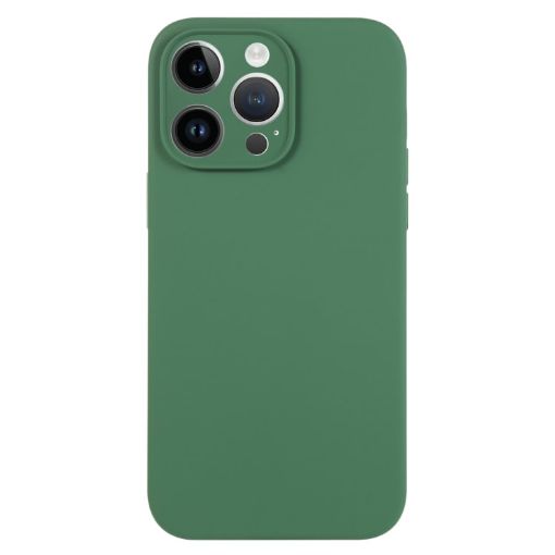 iPhone 14 Pro Clover Green Liquid Silicone Phone Case - 1