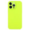 iPhone 14 Pro Bright Green Silicone Phone Case - 1