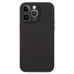 iPhone 13 Pro Max Black Liquid Silicone Fine Pore Case - 1