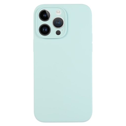 iPhone 13 Pro Turquoise Liquid Silicone Phone Case - 1