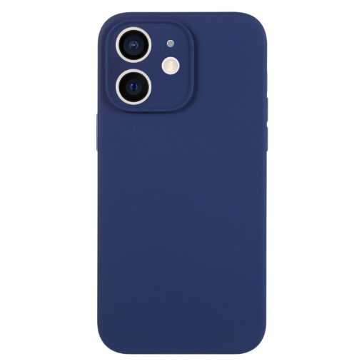 iPhone 12 Royal Blue Liquid Silicone Phone Case - 1