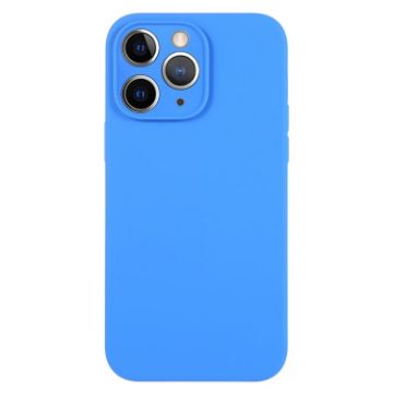 Lake Blue Liquid Silicone Phone Case for iPhone 11 Pro Max - 1