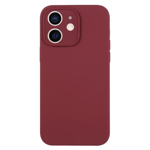 iPhone 11 Plum Pure Color Liquid Silicone Phone Case - 1