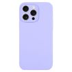 iPhone 16 Pro Max Light Purple Liquid Silicone Phone Case - 1