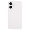 iPhone 16 Plus White Liquid Silicone Phone Case - 1