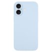 iPhone 16 Sky Blue Liquid Silicone Phone Case - 1