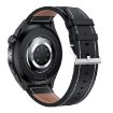 HDT MAX 1.60" Black Dial Leather Band IP68 Smart Watch Bluetooth Call - 3