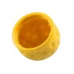 50mm Universal Automatic Tow Bar Ball Cap - Yellow Rubber Cover - 3