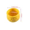 50mm Universal Automatic Tow Bar Ball Cap - Yellow Rubber Cover - 4