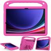 Samsung Galaxy Tab S9+ Rose Red EVA Shockproof Case with Holder - 1
