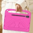 Samsung Galaxy Tab S9+ Rose Red EVA Shockproof Case with Holder - 6