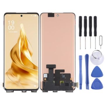 OPPO Reno9 Pro+ Original AMOLED LCD Screen with Digitizer Assembly - 1