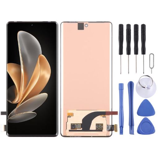 Vivo S17t Original AMOLED LCD Screen with Digitizer Assembly - 1