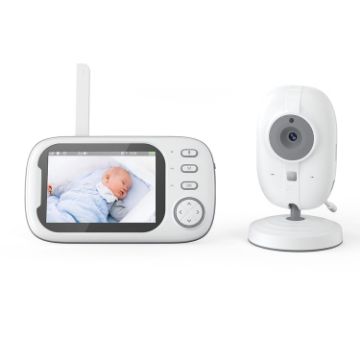 ABM600 Wireless 3.5" Night Vision Baby Monitor (EU Plug) - 1