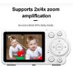 2.8" YE10-C3 Wireless Night Vision Baby Monitor Camera (EU Plug) - 3
