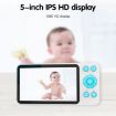 YE9-C1 5" Dual Mode Video Night Vision Baby Monitor (US Plug) - 2