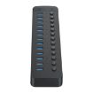 ORICO CT2U3-13AB 13-Port USB 3.0 HUB with Switches, EU Plug - 2