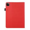 iPad Pro 13 2024 Red Litchi Texture Leather Tablet Case - 3