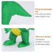 Green Dinosaur Inflatable Halloween Costume, Size L (160-190cm) - 3