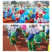 Blue Dinosaur Inflatable Halloween Costume, Size L (160-190cm) - 5