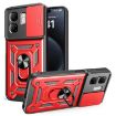 Infinix Smart 9/Hot 50i Red TPU+PC Case with Sliding Camera Cover - 1