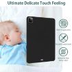 iPad Pro 13 2024 Black Oil Spray Skin-Friendly TPU Case - 6