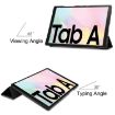 Samsung Galaxy Tab A7 2020 Case, Black Leather, Sleep Function - 5