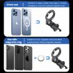 USAMS US-ZJ075 Magnetic Car Phone Holder (Black) - 6