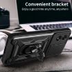 OPPO A38 4G Blue Case with Sliding Camera Cover TPU Hybrid PC Design - 6