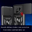 OPPO F29 Pro 5G TPU Hybrid PC Case with Sliding Camera Cover (Black) - 6