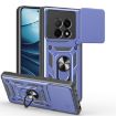 OPPO F29 Pro 5G Blue Case: Sliding Camera Cover TPU Hybrid PC - 1