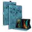 Samsung Galaxy Tab A8 X200 Sakura Cat Leather Case (Green) - 1